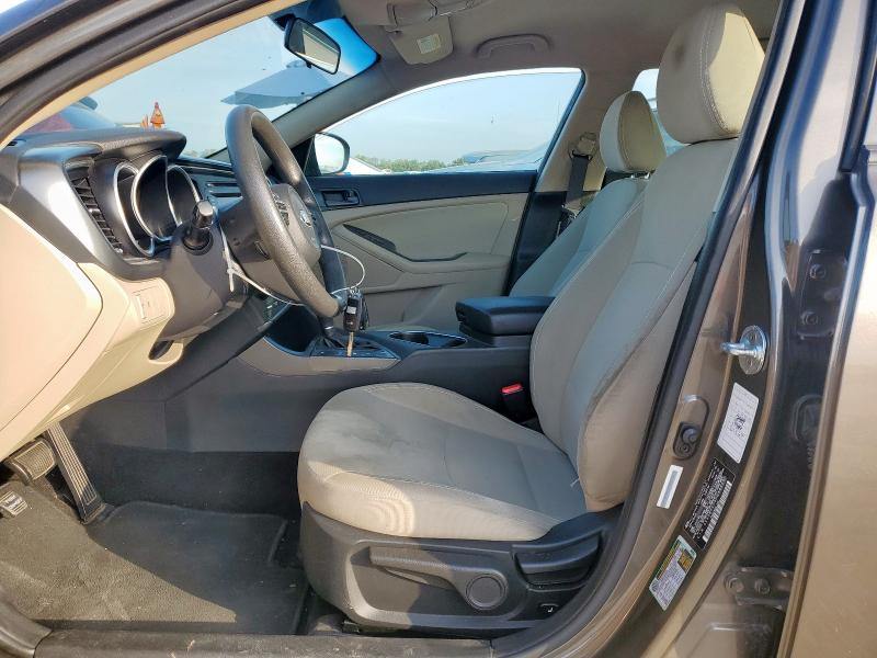 5XXGM4A73FG399600 - 2015 KIA OPTIMA LX Brązowy zdjęcie 7