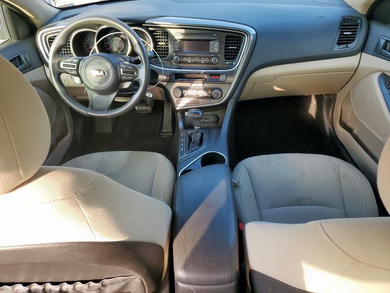 5XXGM4A73FG399600 - 2015 KIA OPTIMA LX Brązowy zdjęcie 8