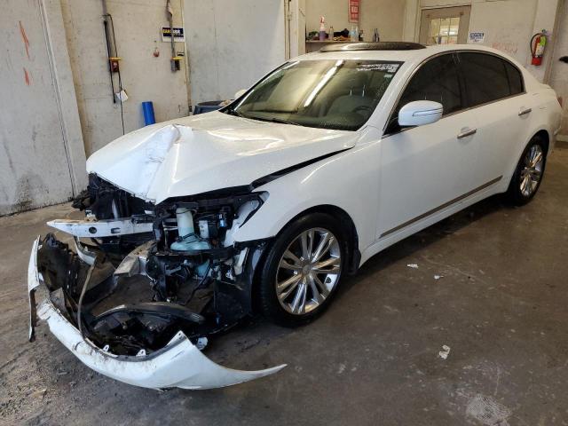 KMHGC4DF6BU112885 - 2011 HYUNDAI GENESIS 4.6L WHITE photo 1