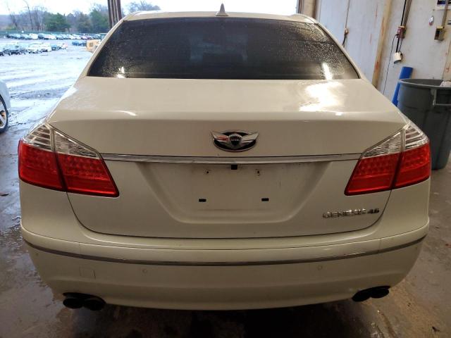 KMHGC4DF6BU112885 - 2011 HYUNDAI GENESIS 4.6L WHITE photo 6