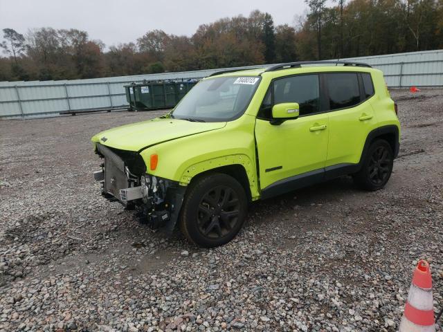 ZACCJABB8HPG41532 - 2017 JEEP RENEGADE LATITUDE GREEN photo 1