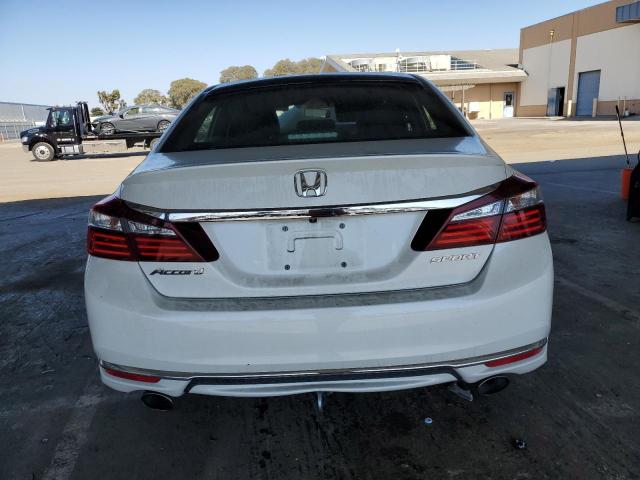 1HGCR2F57GA211185 - 2016 HONDA ACCORD SPORT 白色 照片 6