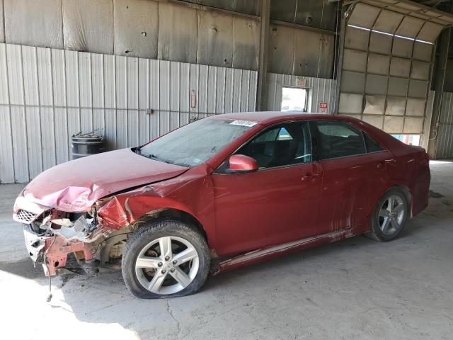 4T1BF1FK0DU649278 - 2013 TOYOTA CAMRY L RED photo 1