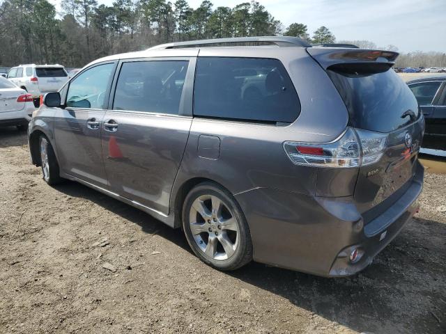 5TDXK3DC5BS035504 - 2011 TOYOTA SIENNA SPO GRAY photo 2