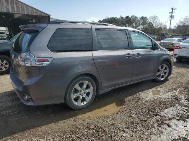 5TDXK3DC5BS035504 - 2011 TOYOTA SIENNA SPO GRAY photo 3