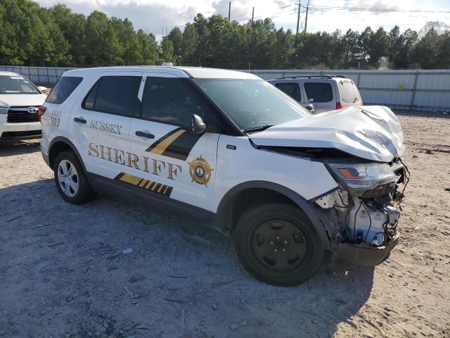 1FM5K8AR2JGC44099 - 2018 FORD EXPLORER POLICE INTERCEPTOR 白色 照片 4