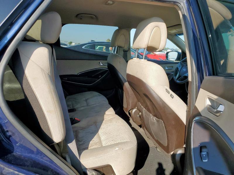 5XYZT3LB9JG573343 - 2018 HYUNDAI SANTA FE S BLUE photo 10