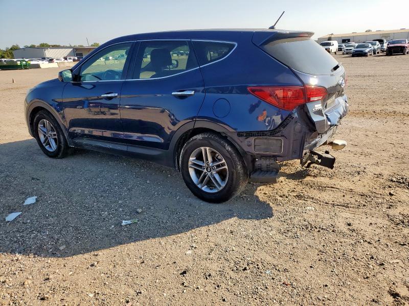 5XYZT3LB9JG573343 - 2018 HYUNDAI SANTA FE S BLUE photo 2