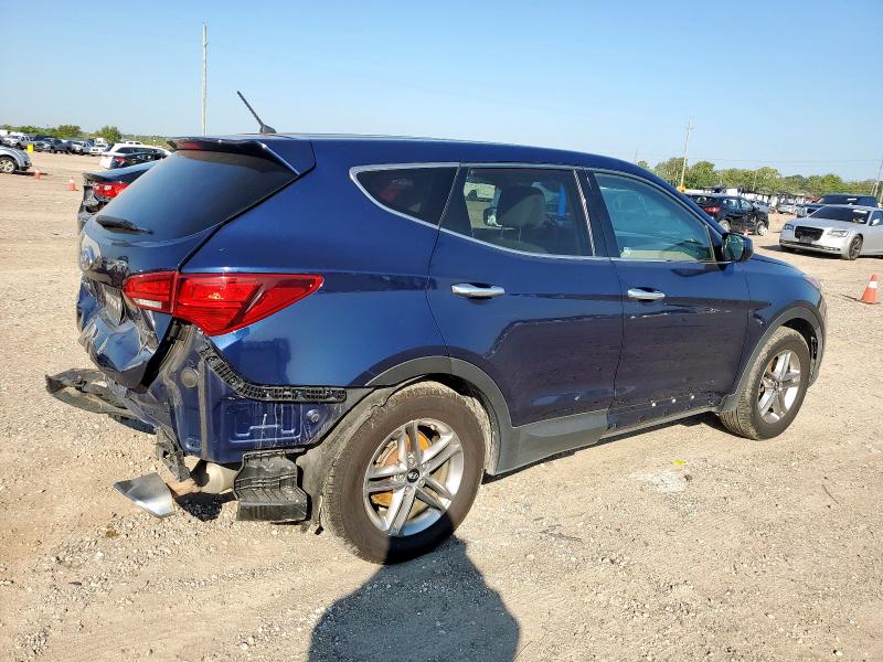 5XYZT3LB9JG573343 - 2018 HYUNDAI SANTA FE S BLUE photo 3