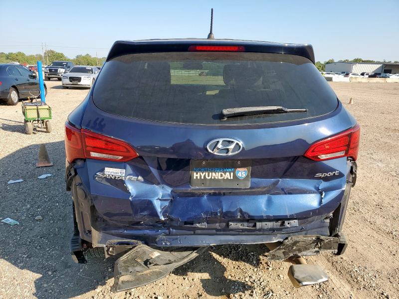 5XYZT3LB9JG573343 - 2018 HYUNDAI SANTA FE S BLUE photo 6