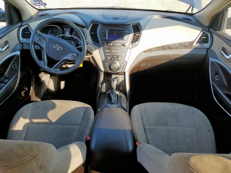 5XYZT3LB9JG573343 - 2018 HYUNDAI SANTA FE S BLUE photo 8