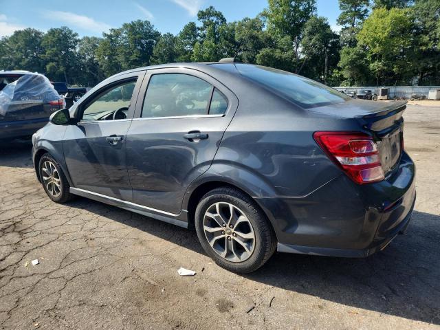 1G1JD5SH0H4160787 - 2017 CHEVROLET SONIC LT GRAY photo 2