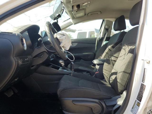 3KPF24ADXKE120654 - 2019 KIA FORTE FE WHITE photo 7