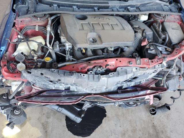 5YFBU4EE3CP040401 - 2012 TOYOTA COROLLA BASE Mavi foto 11