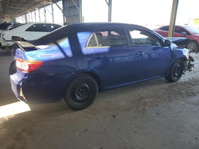 5YFBU4EE3CP040401 - 2012 TOYOTA COROLLA BASE Mavi foto 3
