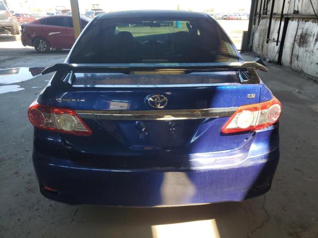 5YFBU4EE3CP040401 - 2012 TOYOTA COROLLA BASE Mavi foto 6