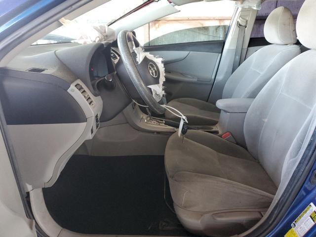 5YFBU4EE3CP040401 - 2012 TOYOTA COROLLA BASE Mavi foto 7