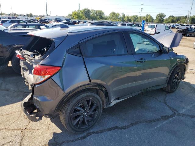 3CZRU6H1XMM754757 - 2021 HONDA HR-V SPORT GRAY photo 3