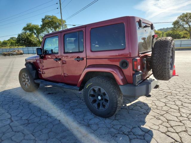 1J4HA5H16BL579436 - 2011 JEEP WRANGLER U SAHARA 红色 照片 2