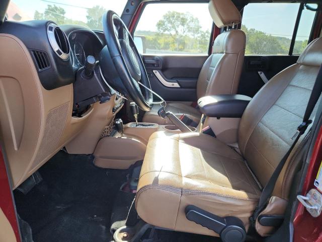 1J4HA5H16BL579436 - 2011 JEEP WRANGLER U SAHARA 红色 照片 7