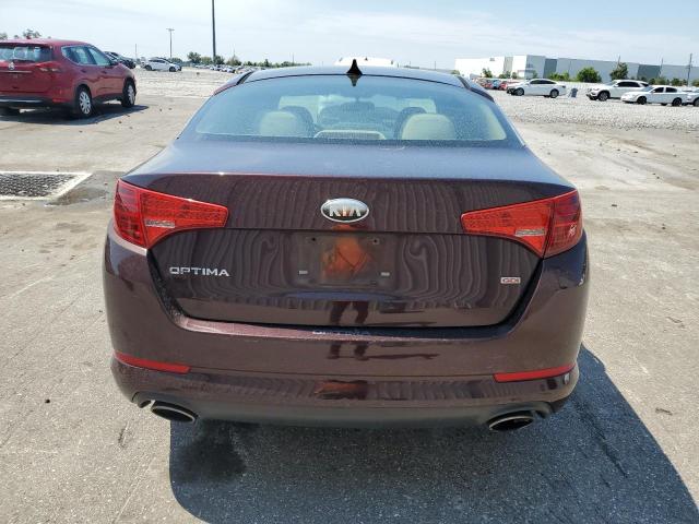 5XXGM4A70DG125655 - 2013 KIA OPTIMA LX ბურგუნდია ფოტო 6