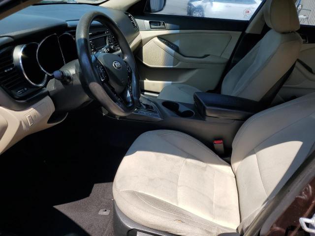 5XXGM4A70DG125655 - 2013 KIA OPTIMA LX ბურგუნდია ფოტო 7
