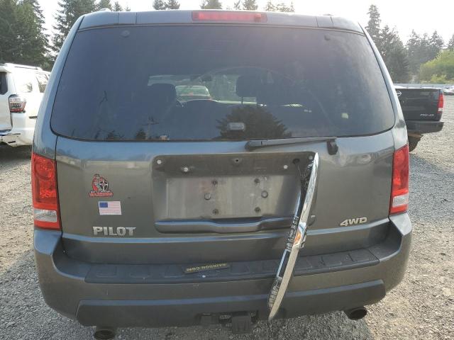 5FNYF4H48BB102585 - 2011 HONDA PILOT EX GRAY photo 6