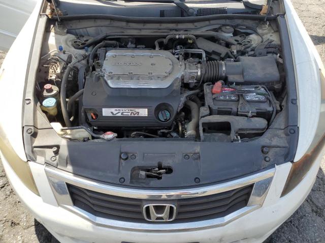 1HGCP36828A027540 - 2008 HONDA ACCORD EXL WHITE photo 11