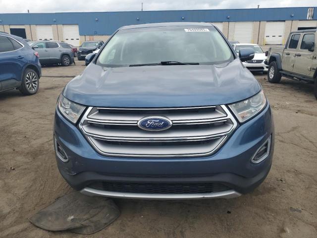 2FMPK4J99JBB03975 - 2018 FORD EDGE SEL 蓝色 照片 5