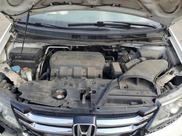 5FNRL5H6XFB096847 - 2015 HONDA ODYSSEY EXL WHITE photo 12