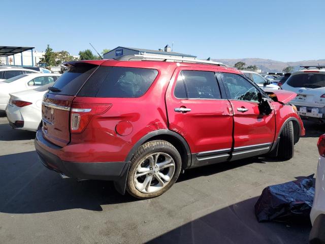 1FM5K7F85FGC06268 - 2015 FORD EXPLORER LIMITED 红色 照片 3