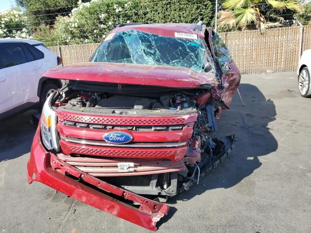 1FM5K7F85FGC06268 - 2015 FORD EXPLORER LIMITED 红色 照片 5