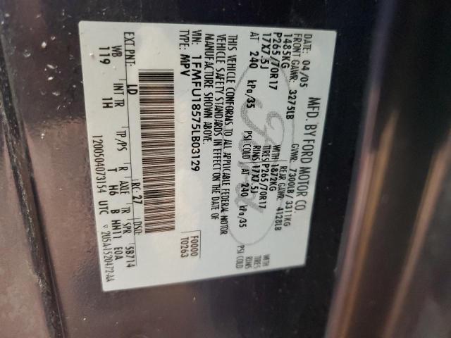 1FMFU18575LB03129 - 2005 FORD EXPEDITION EDDIE BAUER Azul foto 13