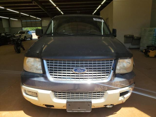 1FMFU18575LB03129 - 2005 FORD EXPEDITION EDDIE BAUER Azul foto 5