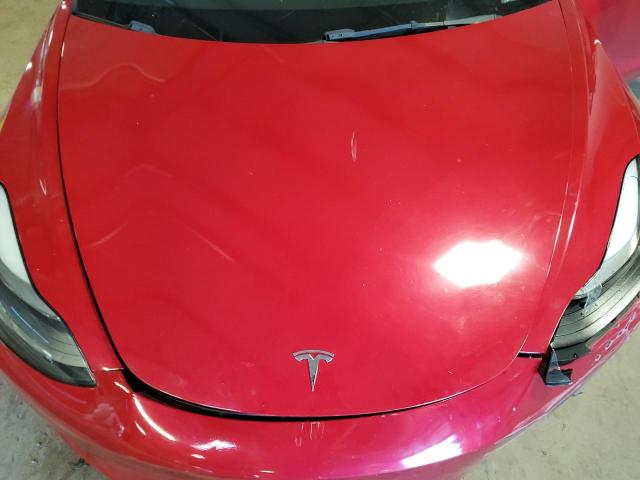 5YJ3E1EAXNF286972 - 2022 TESLA MODEL 3 RED photo 11