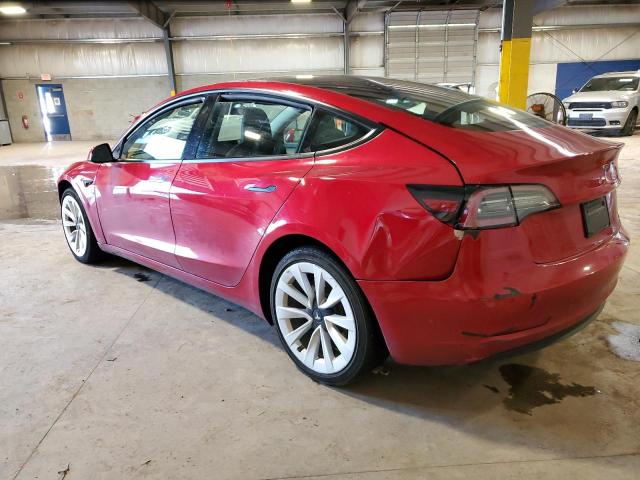 5YJ3E1EAXNF286972 - 2022 TESLA MODEL 3 RED photo 2