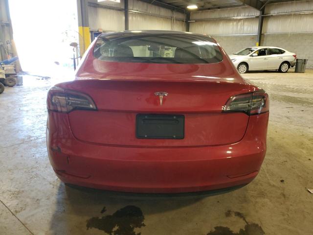 5YJ3E1EAXNF286972 - 2022 TESLA MODEL 3 RED photo 6