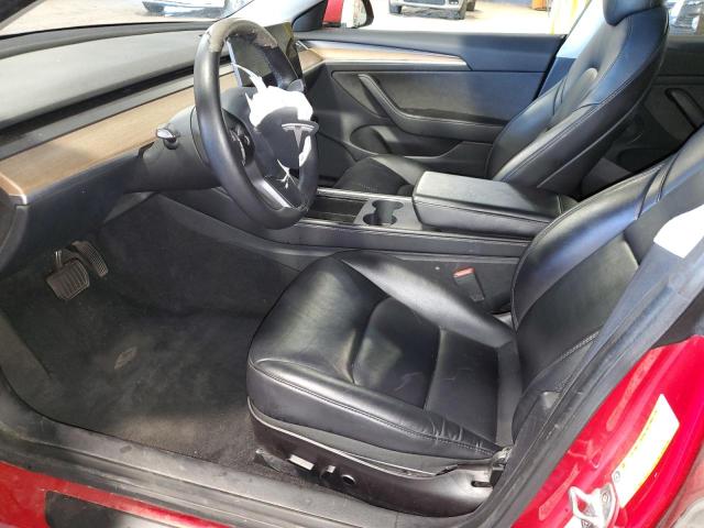 5YJ3E1EAXNF286972 - 2022 TESLA MODEL 3 RED photo 7