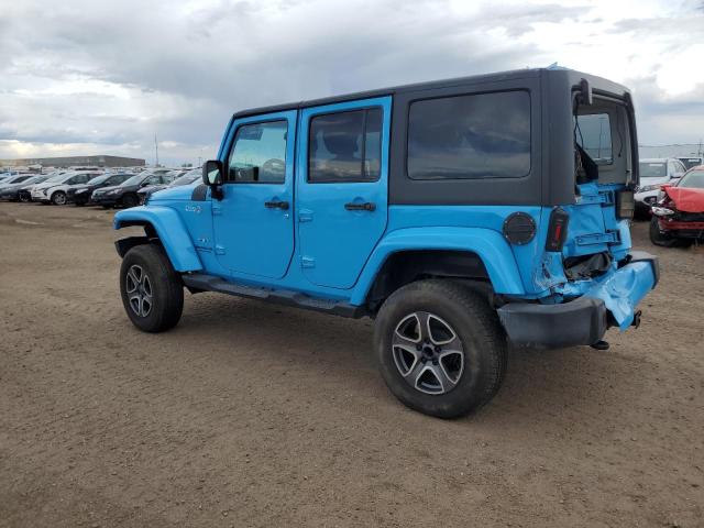 1C4HJWEG1HL751188 - 2017 JEEP WRANGLER U SAHARA Mavi foto 2