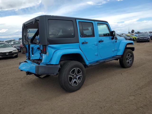 1C4HJWEG1HL751188 - 2017 JEEP WRANGLER U SAHARA Mavi foto 3
