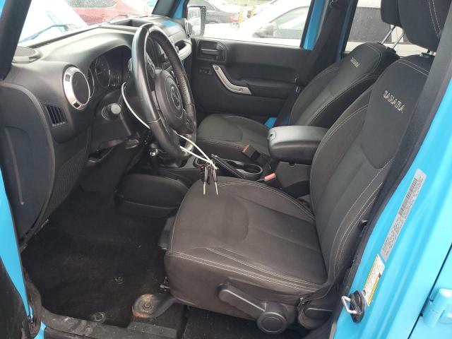 1C4HJWEG1HL751188 - 2017 JEEP WRANGLER U SAHARA Mavi foto 7