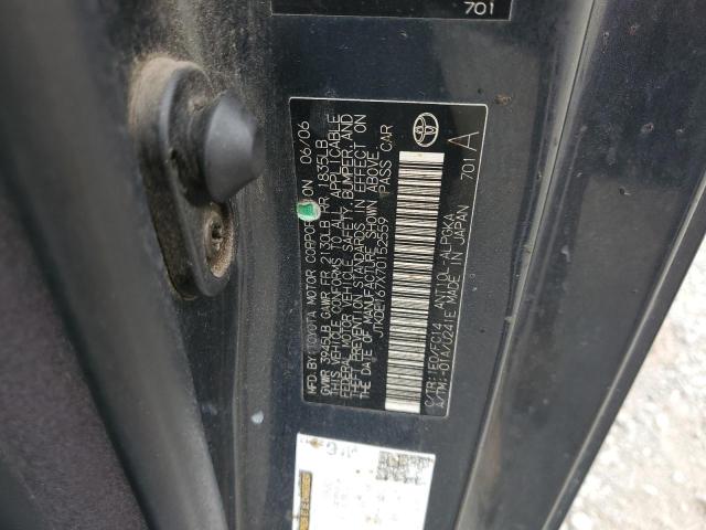 JTKDE167X70152559 - 2007 TOYOTA SCION TC GRAY photo 12