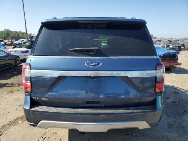 1FMJK1MT3LEA89915 - 2020 FORD EXPEDITION MAX PLATINUM BLUE photo 6