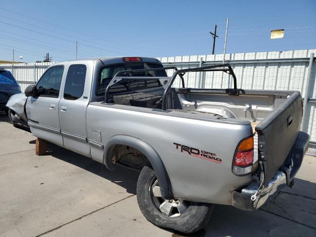 5TBBT44152S332633 - 2002 TOYOTA TUNDRA ACCESS CAB SILVER photo 2