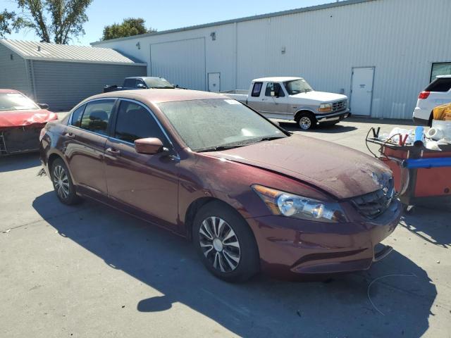 1HGCP2F31CA238509 - 2012 HONDA ACCORD LX BURGUNDY photo 4