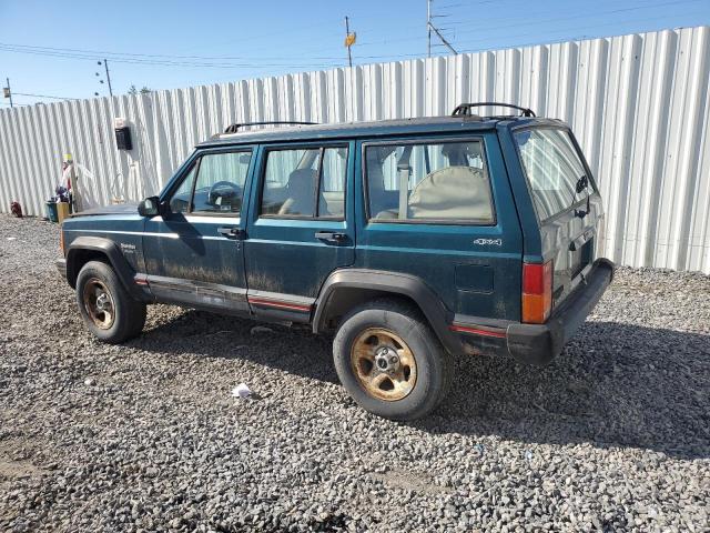 1J4FJ68S5SL514616 - 1995 JEEP CHEROKEE SPORT Turkusowy zdjęcie 2