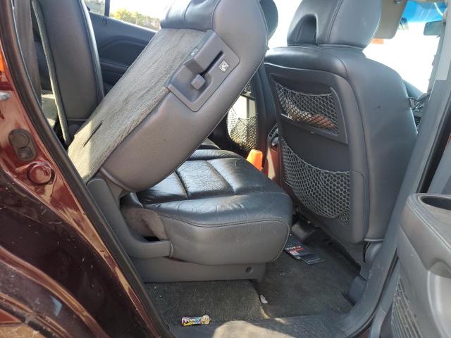 5FNYF18558B031765 - 2008 HONDA PILOT EXL MAROON photo 10