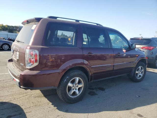 5FNYF18558B031765 - 2008 HONDA PILOT EXL MAROON photo 3