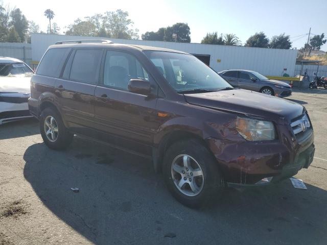 5FNYF18558B031765 - 2008 HONDA PILOT EXL MAROON photo 4
