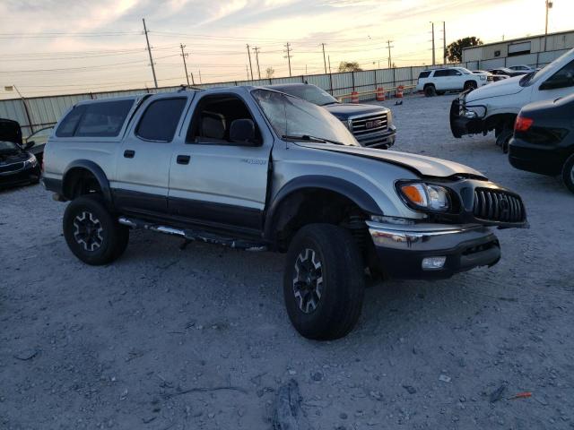 5TEGN92N41Z819558 - 2001 TOYOTA TACOMA DOUBLE CAB PRERUNNER TAN photo 4